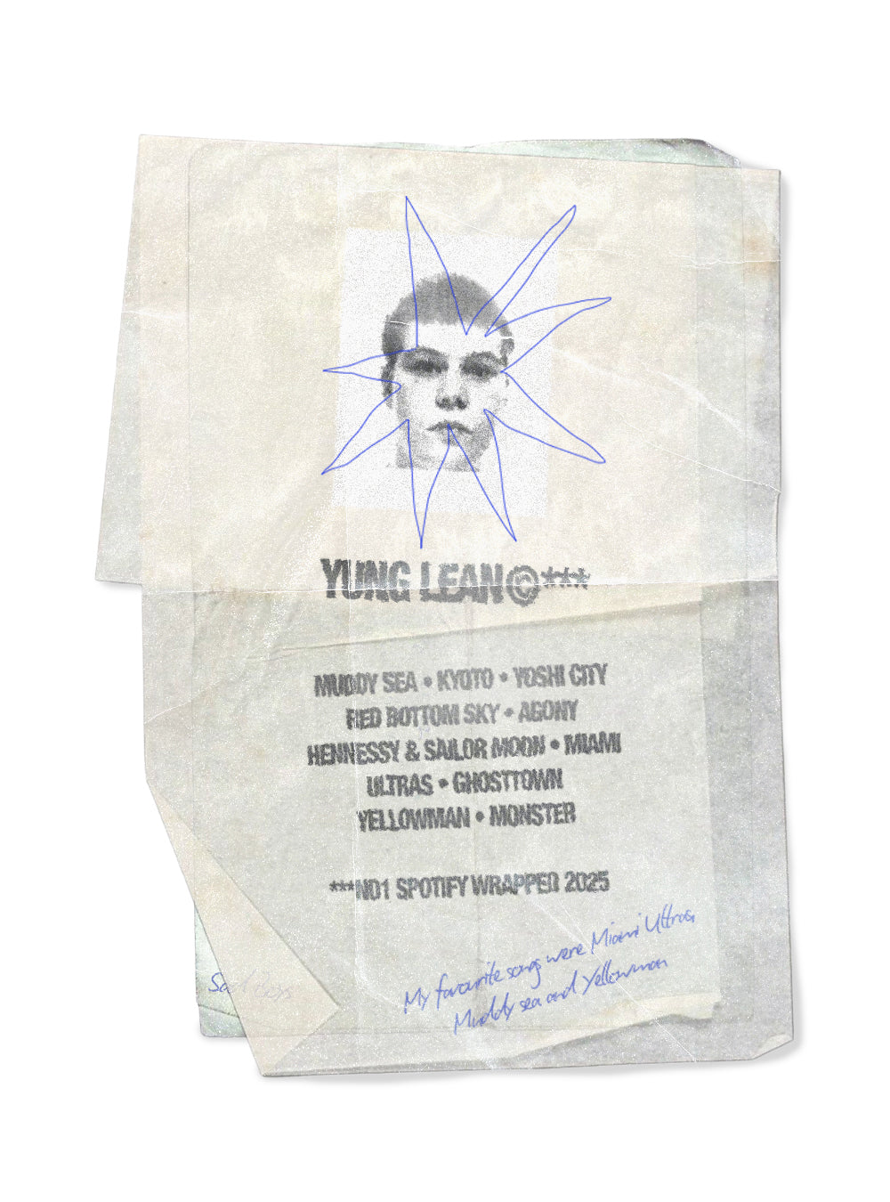 PERSONAL PROJECT – YUNG LEAN POSTER