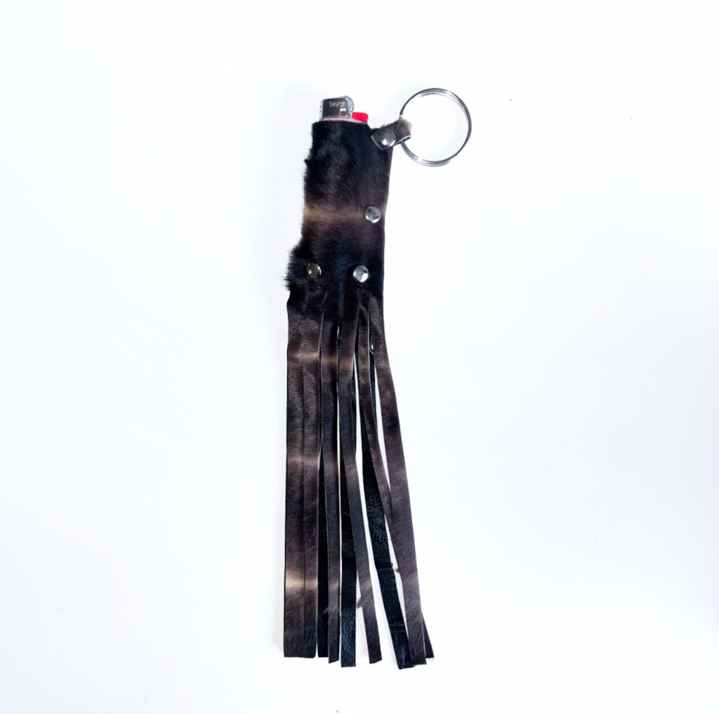 GOAT FRINGES LIGHTER / LIPSTICK CASE