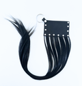 BLACK HAIRY CARD HOLDER