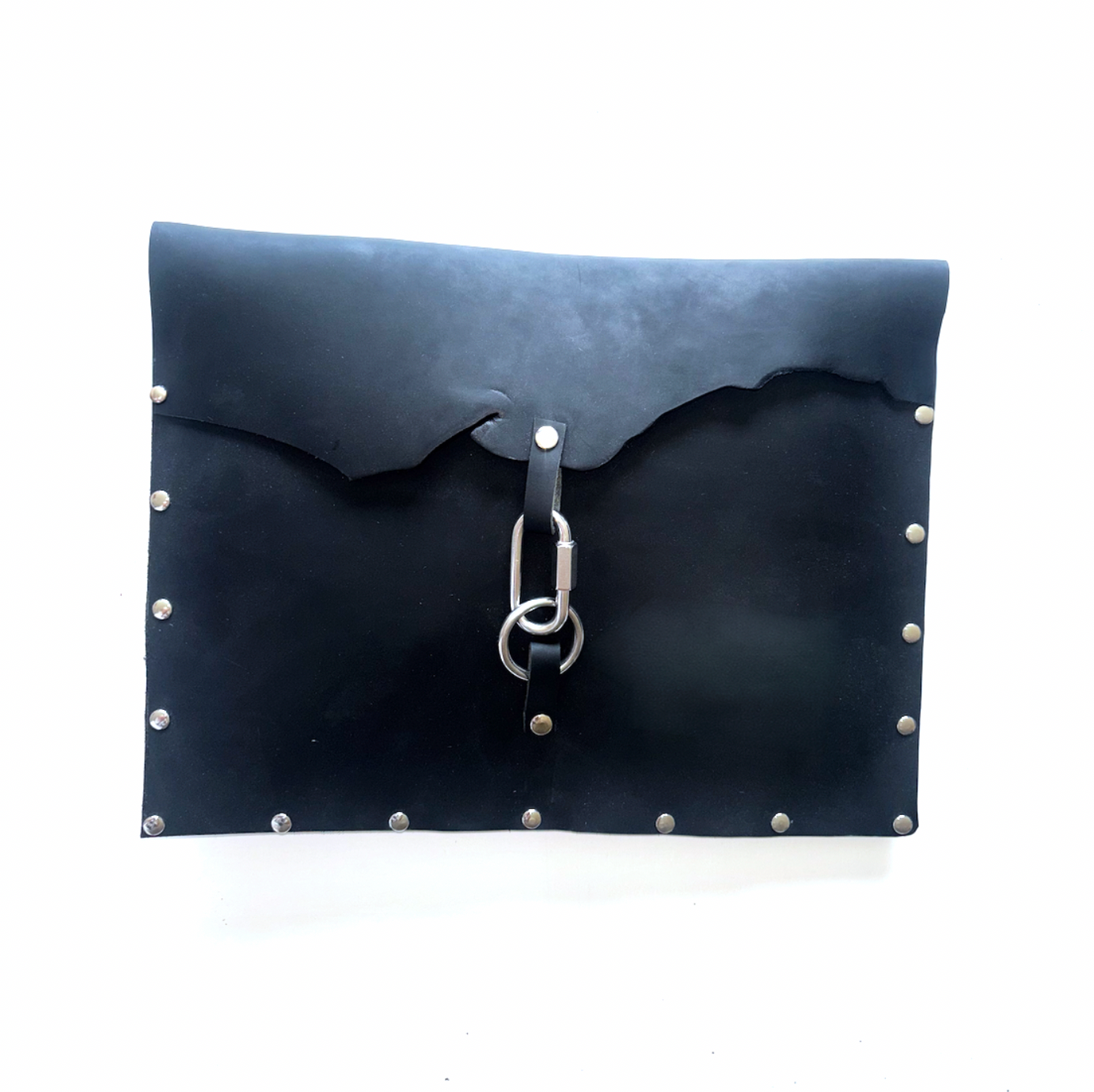 BLACK LAPTOP SLEEVE / CLUTCH