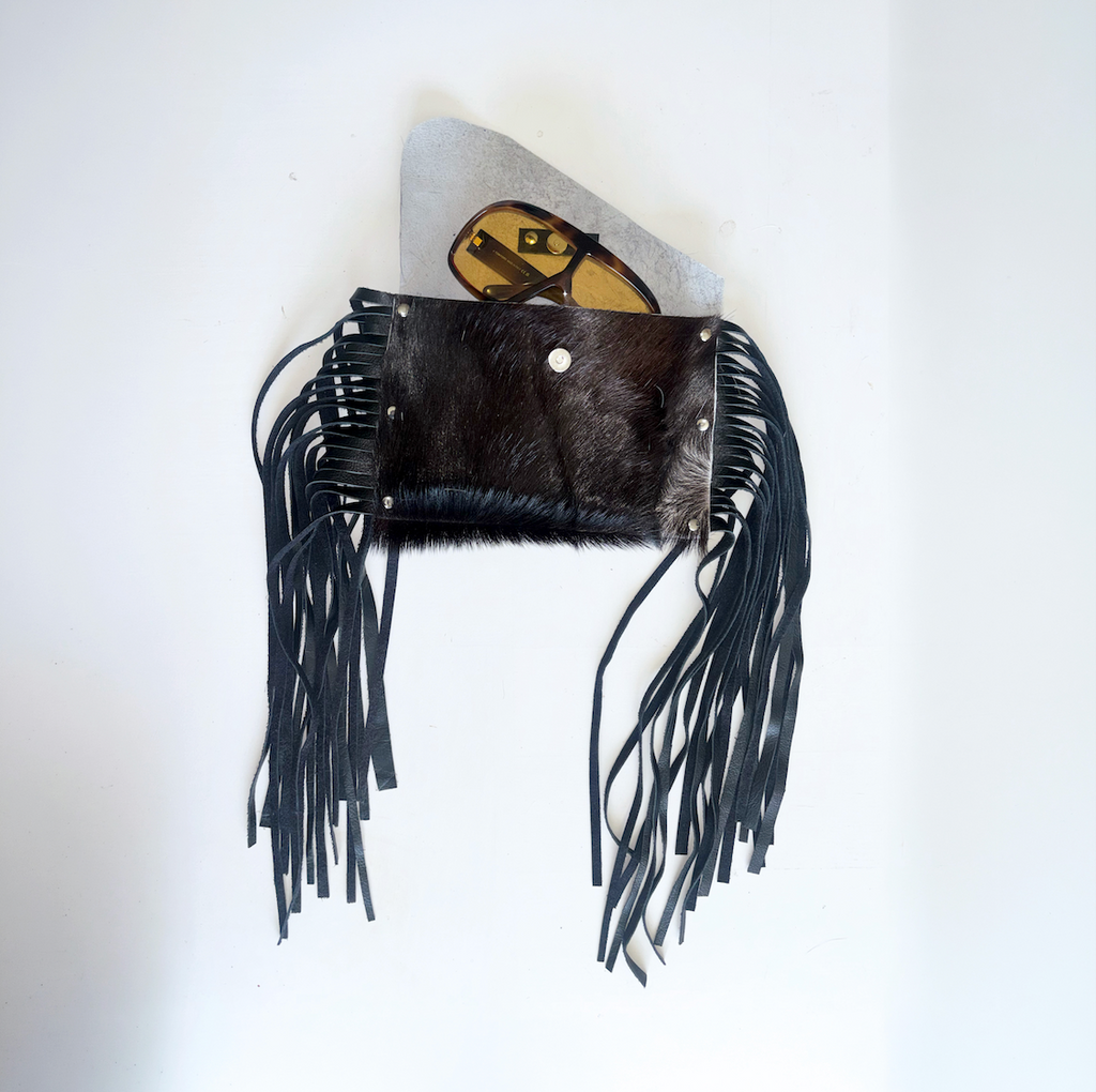 GOAT FRINGE CLUTCH 002