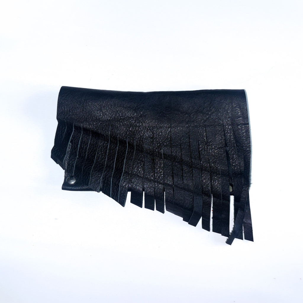 BLACK BELT BAG FRINGES