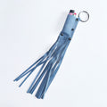 BLUE SUEDE FRINGES LIGHTER / LIPSTICK CASE