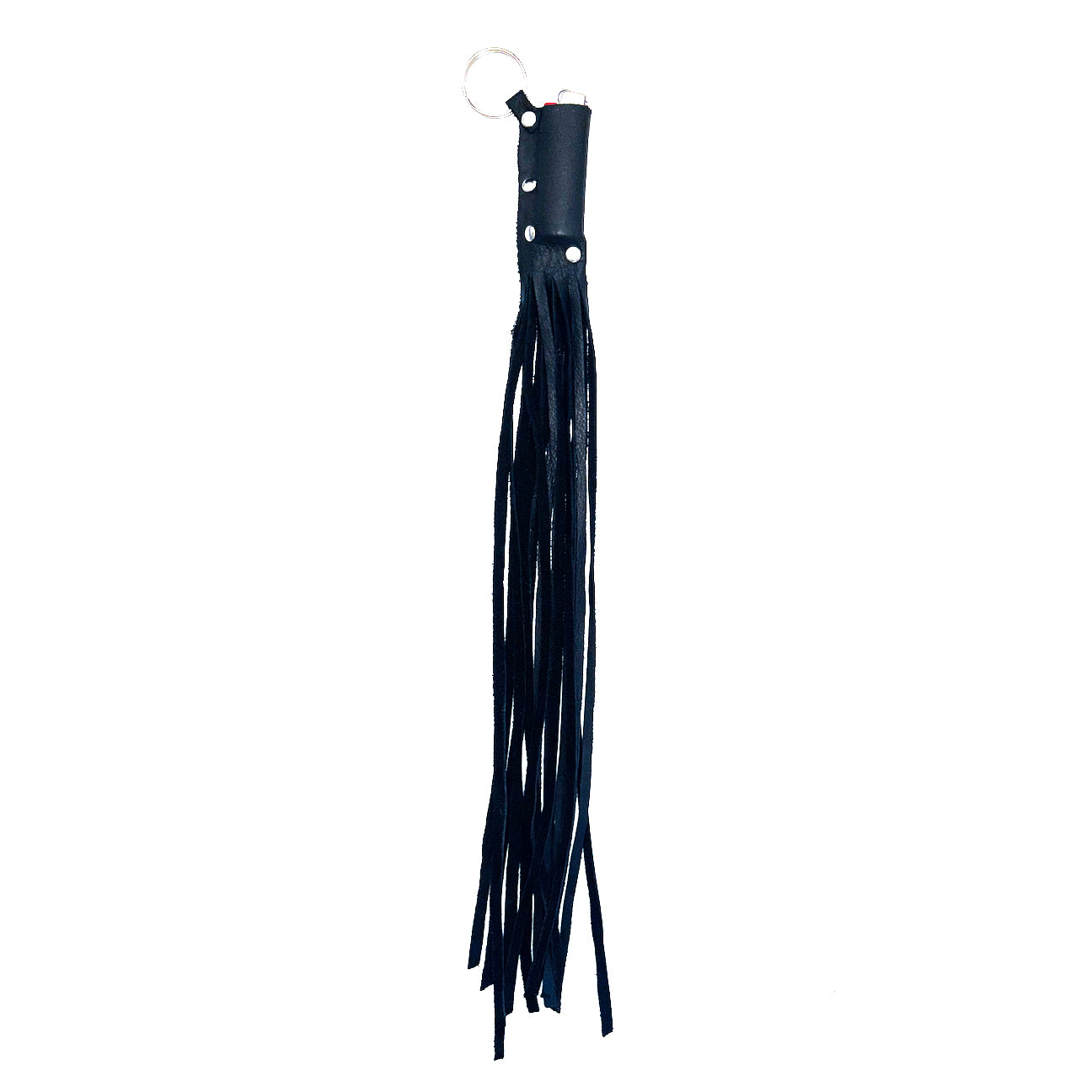BLACK FRINGE LIGHTER / LIPSTICK CASE