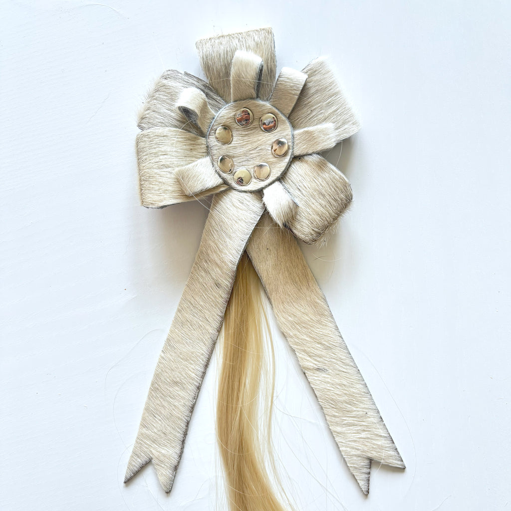HAIRY COW BROOCH / CHARM