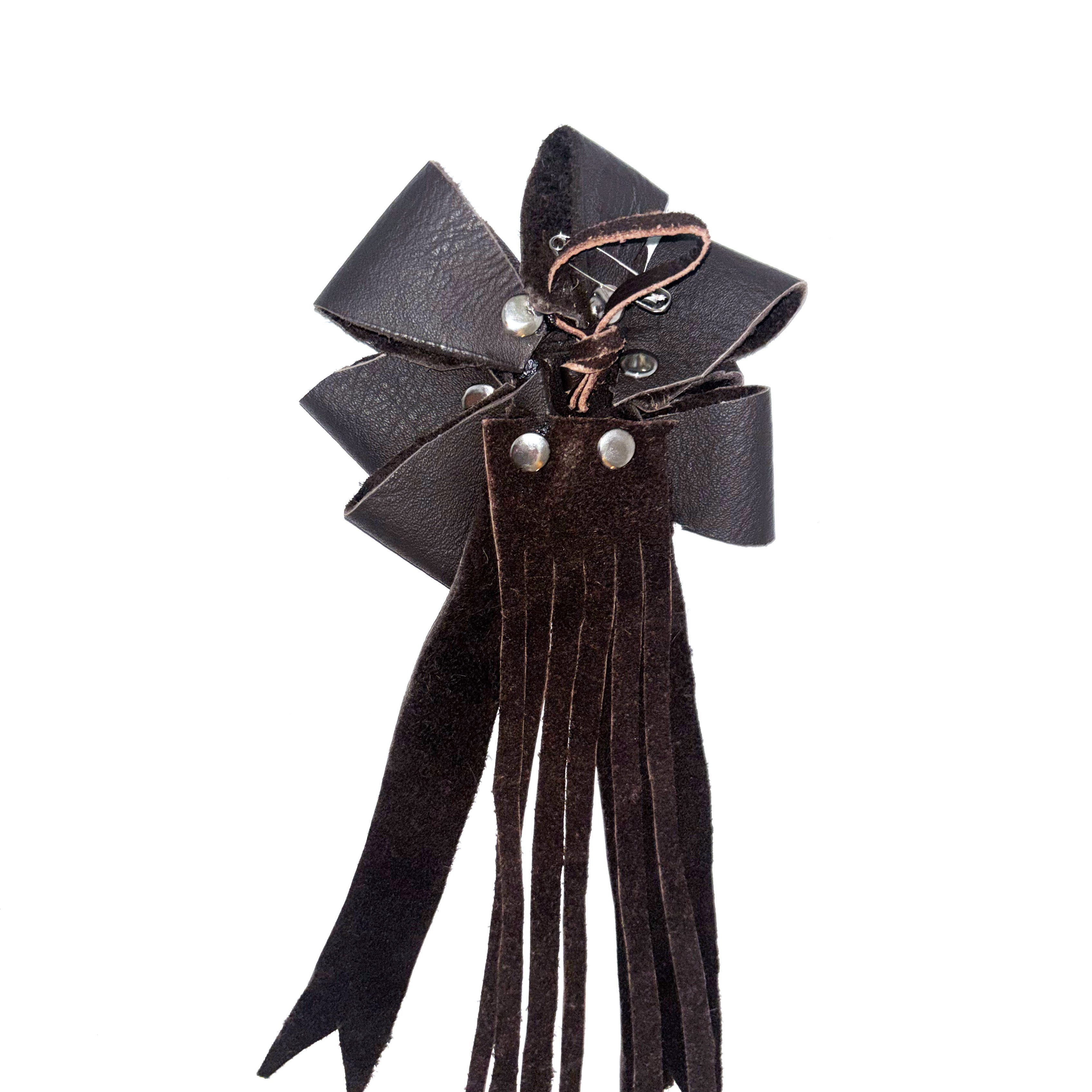 BROWN BROOCH / CHARM