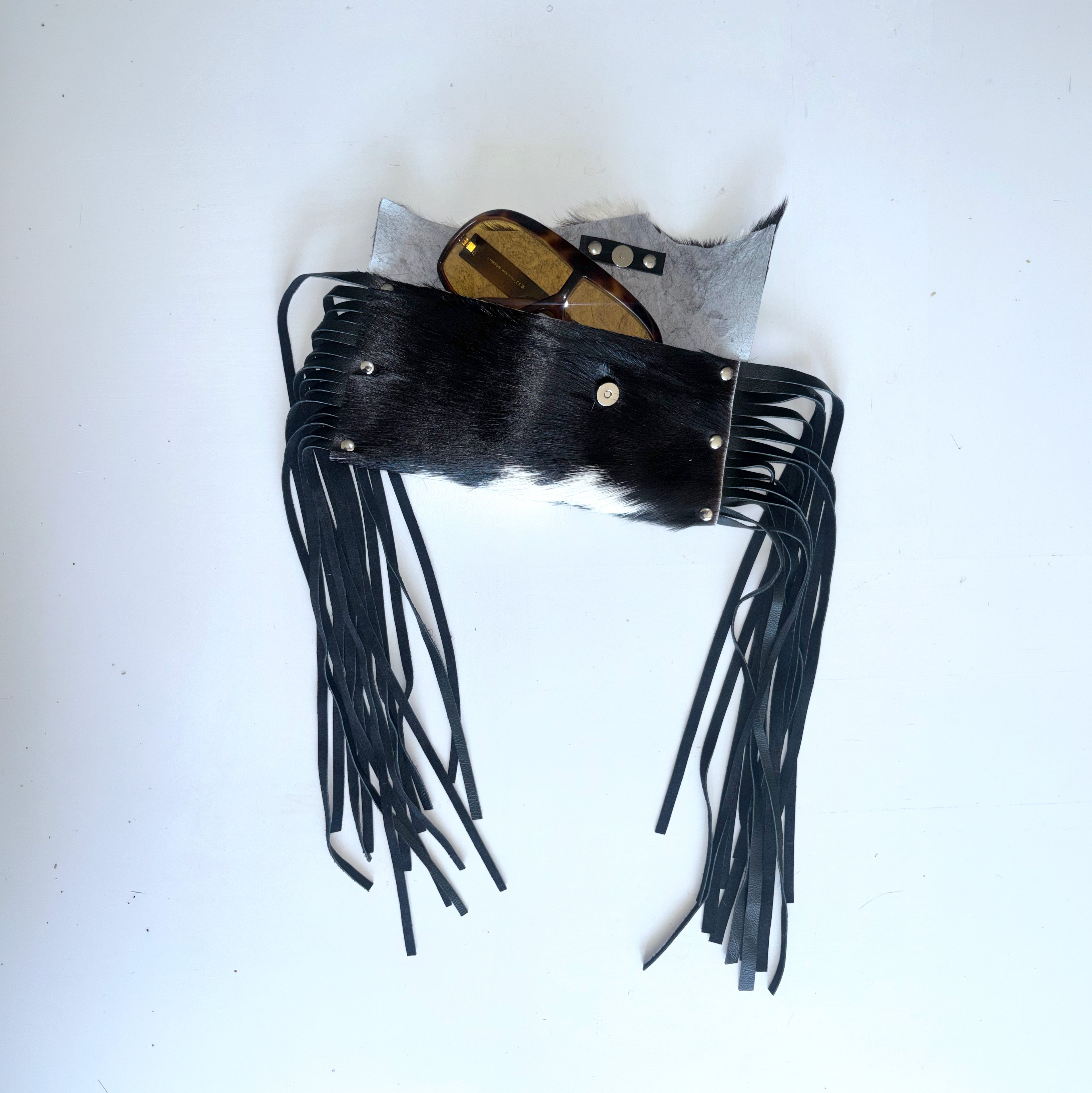 GOAT FRINGE CLUTCH 001