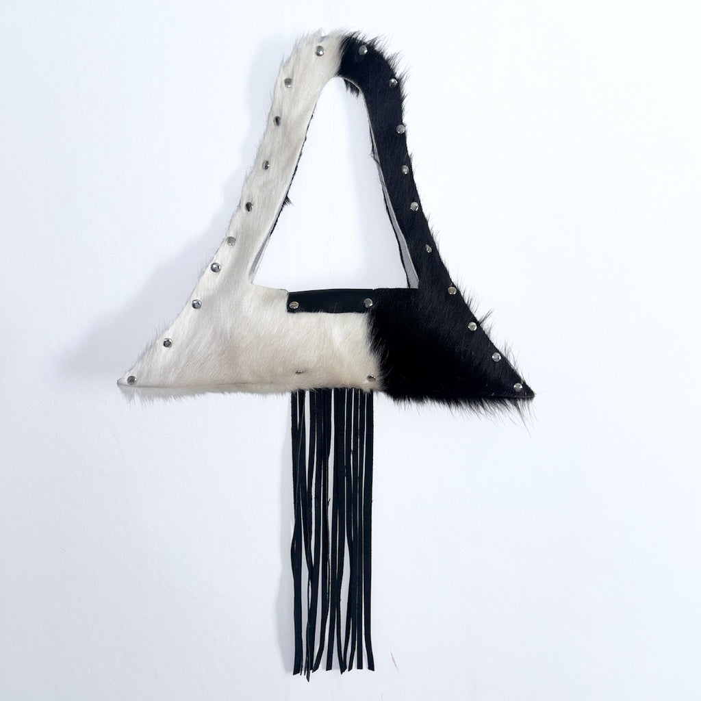 COW FRINGE BAG 001