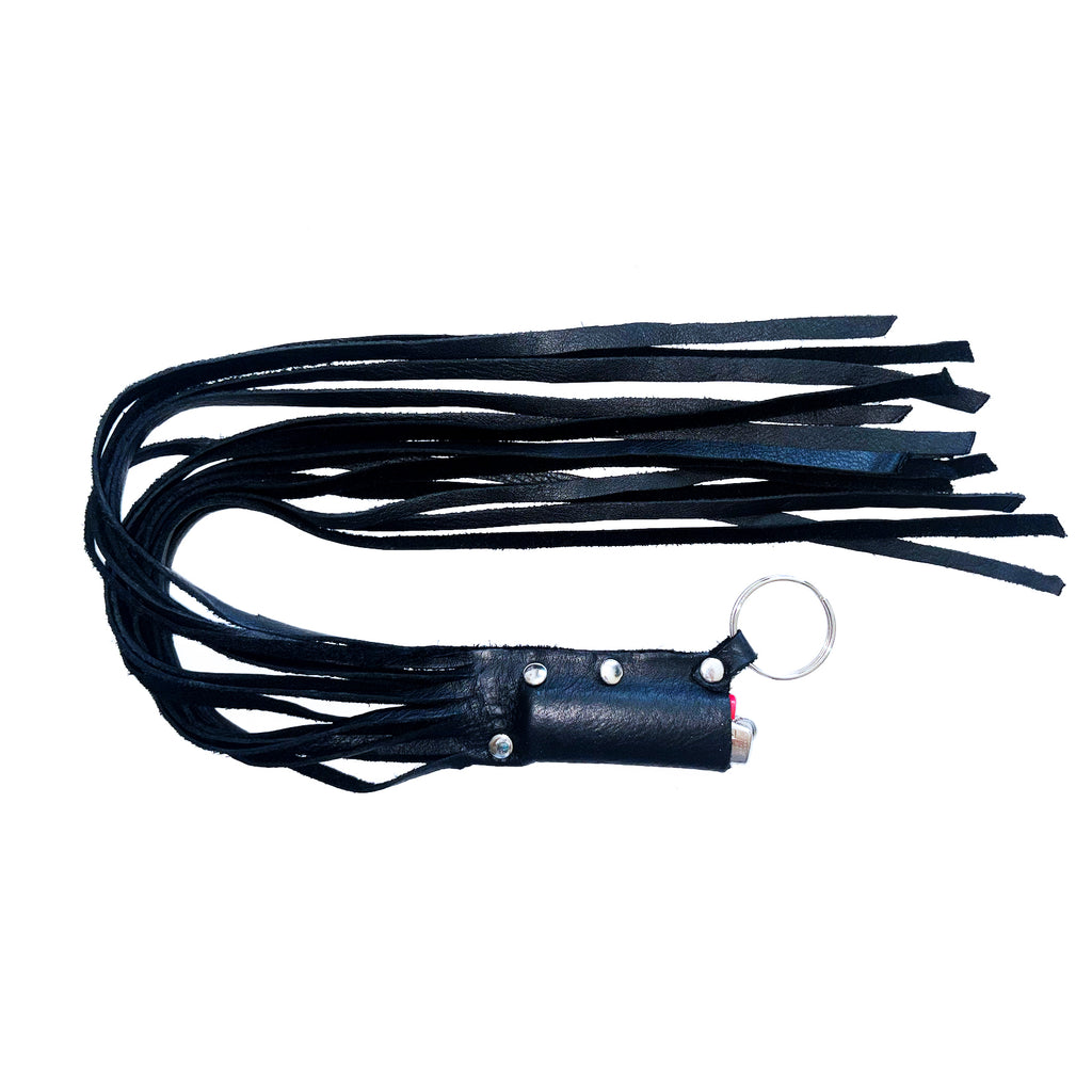 BLACK FRINGE LIGHTER / LIPSTICK CASE